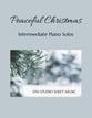 Peaceful Christmas  piano sheet music cover